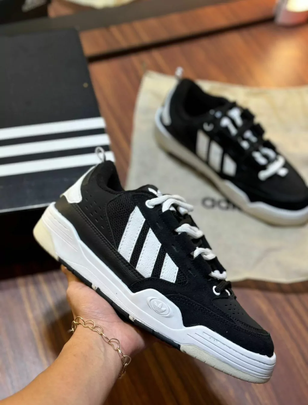 Tênis Adidas preto original vintage