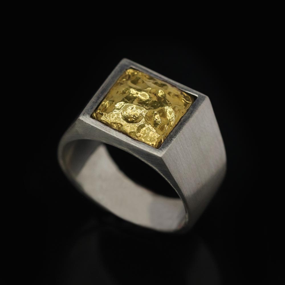 anel ouro puro masculino