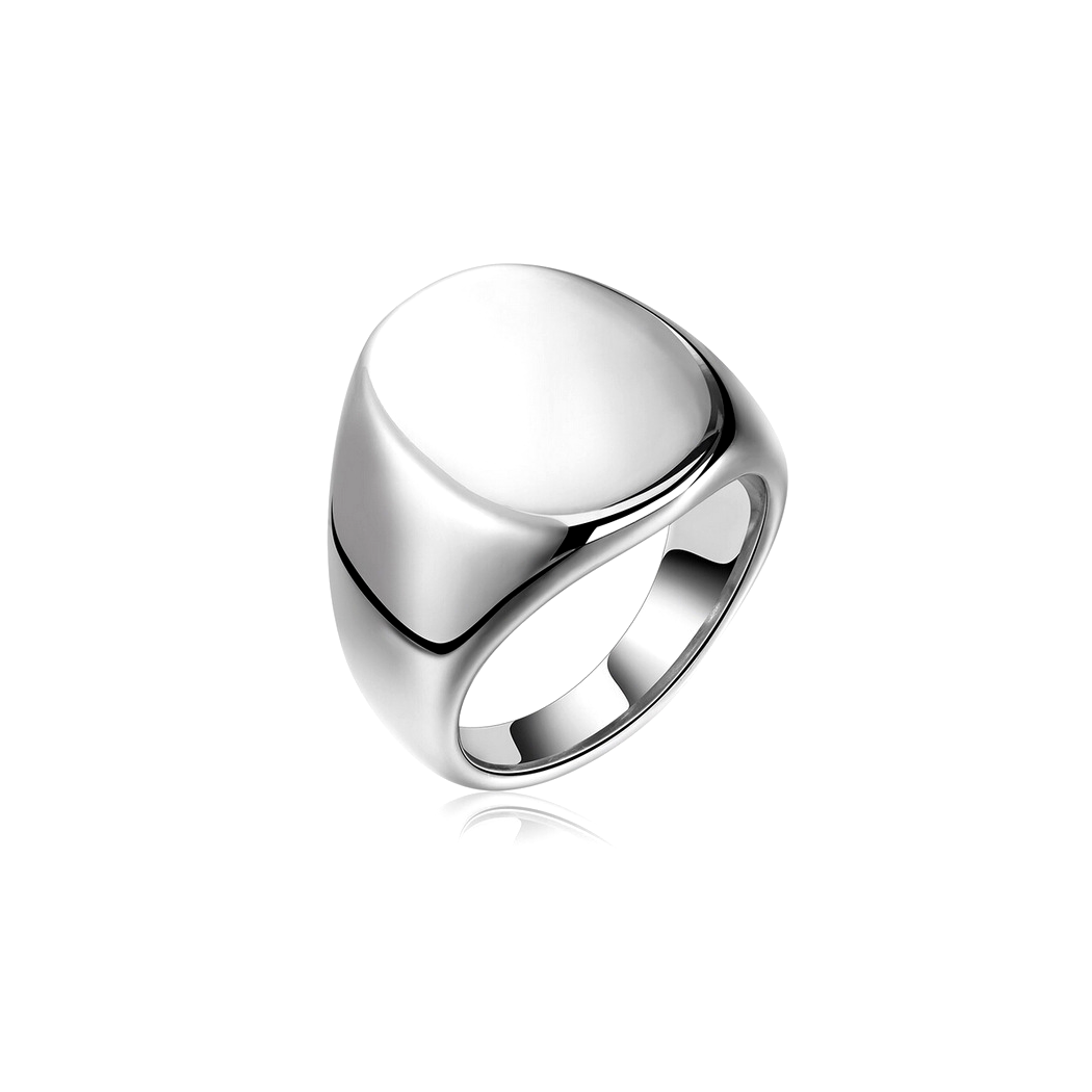 aliança masculina ouro branco