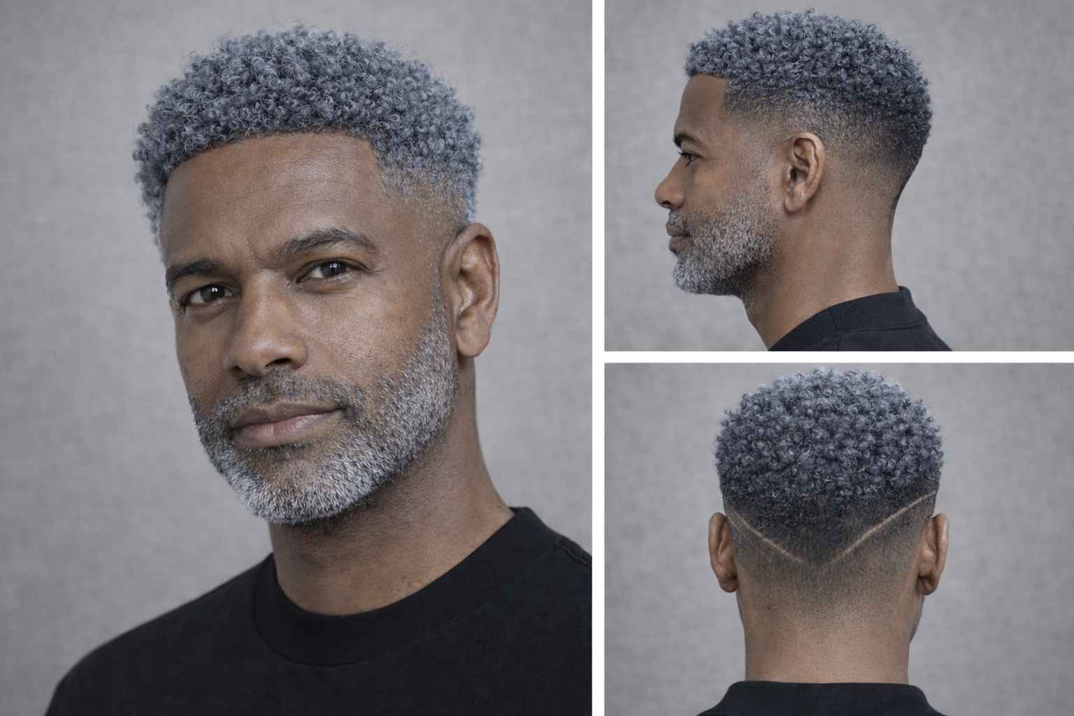 barba fade masculina