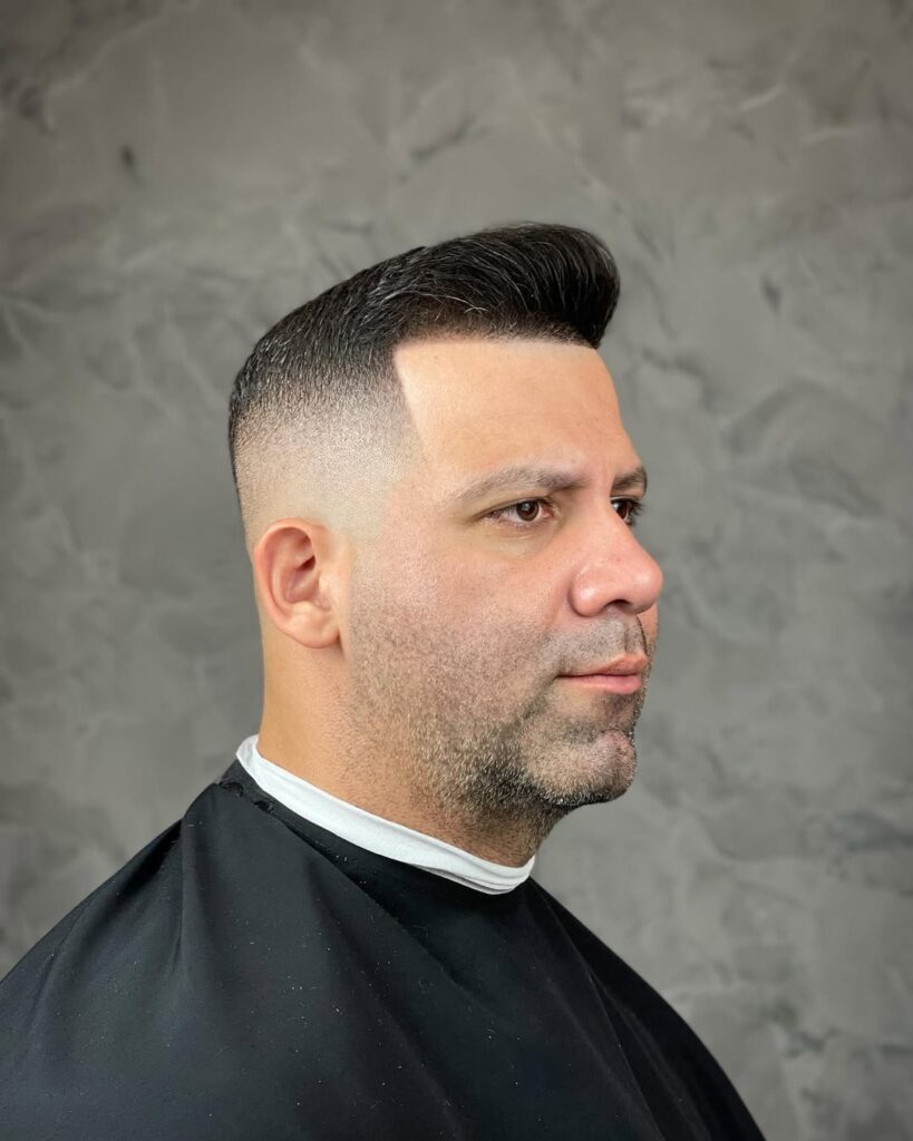 mid fade barba