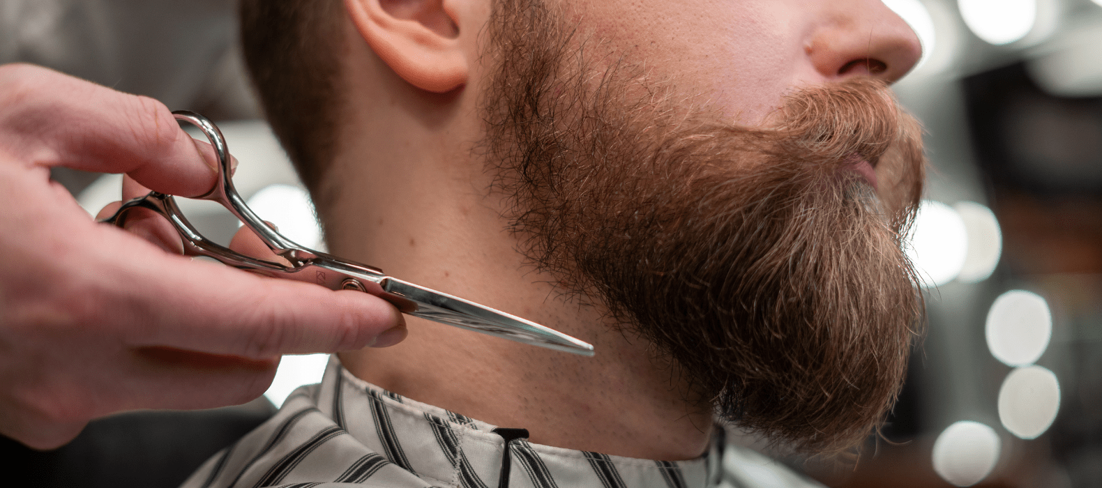 barba fade masculina