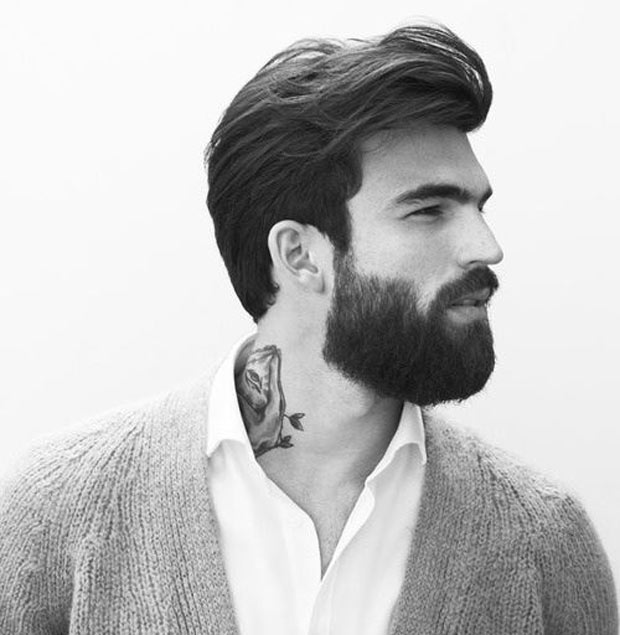 tendências cabelo e barba masculina