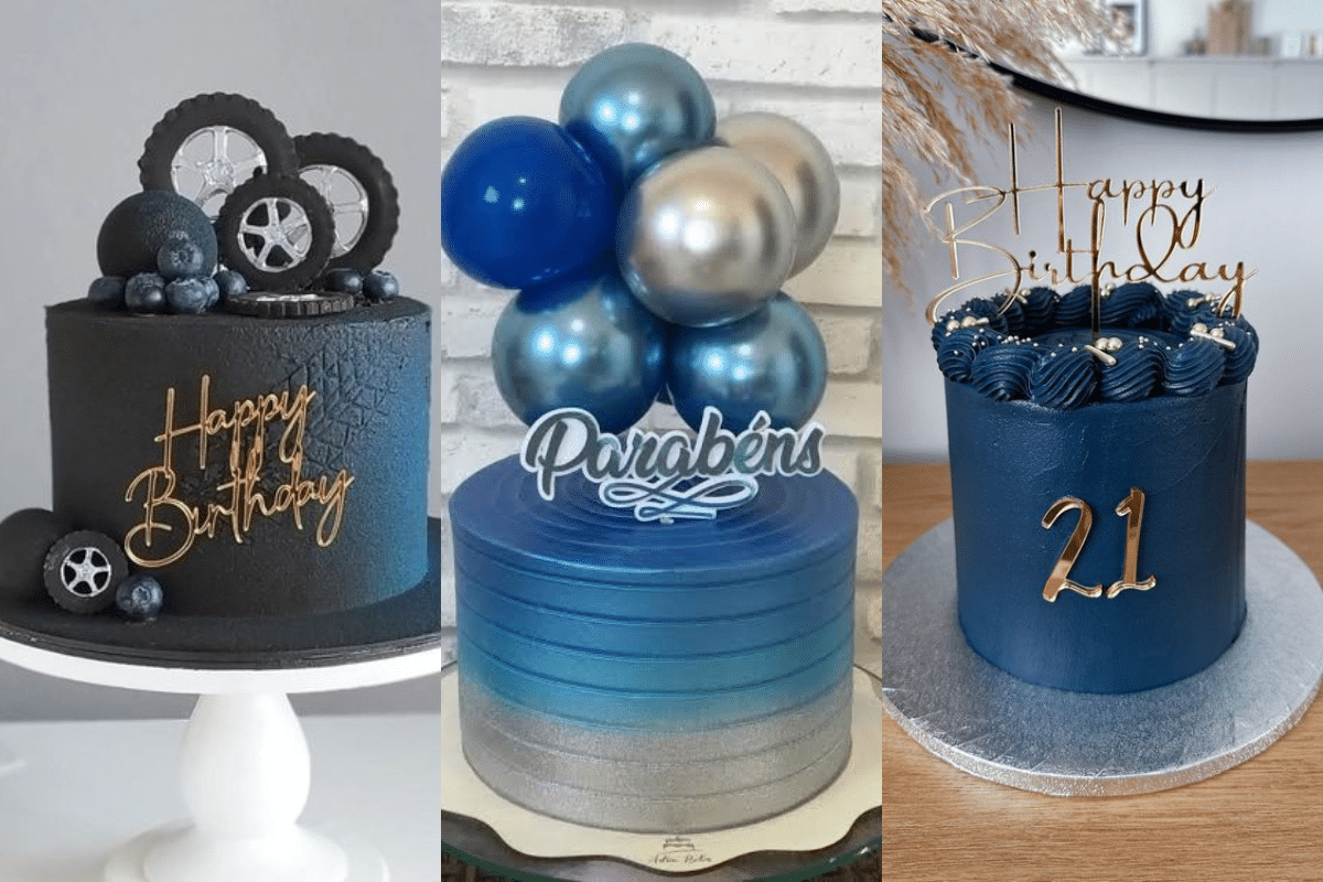 bolo masculino chantilly azul