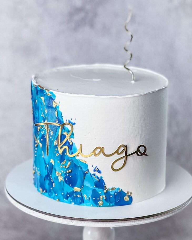 bolo masculino chantilly azul