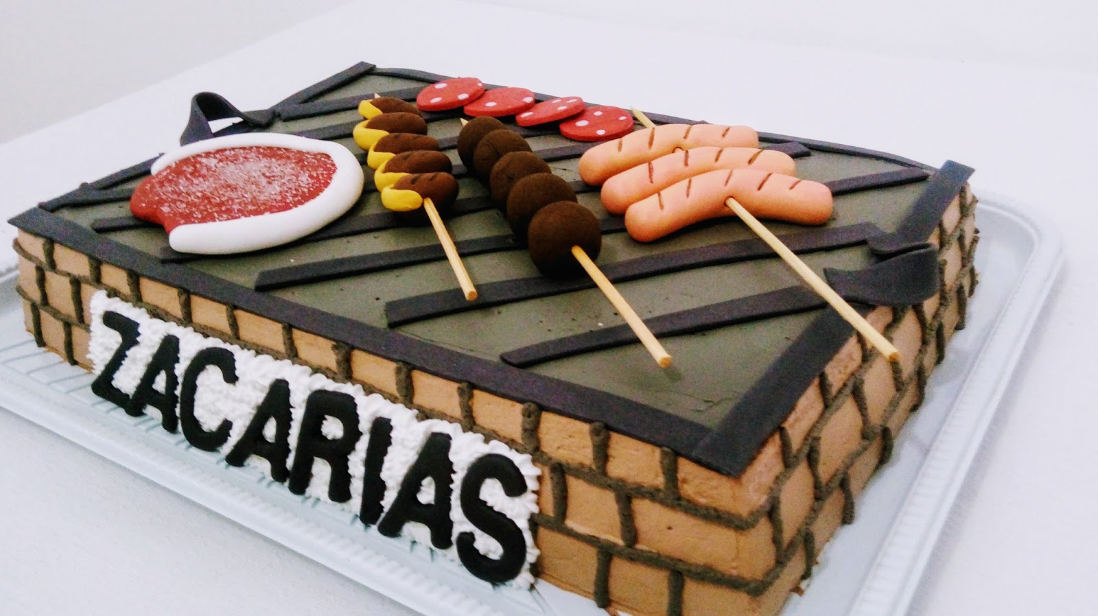 bolo de chantilly churrasco