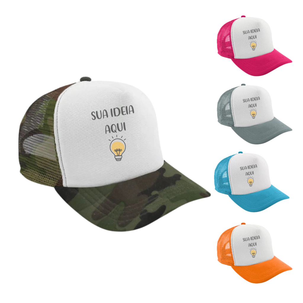 boné masculino personalizado com logo