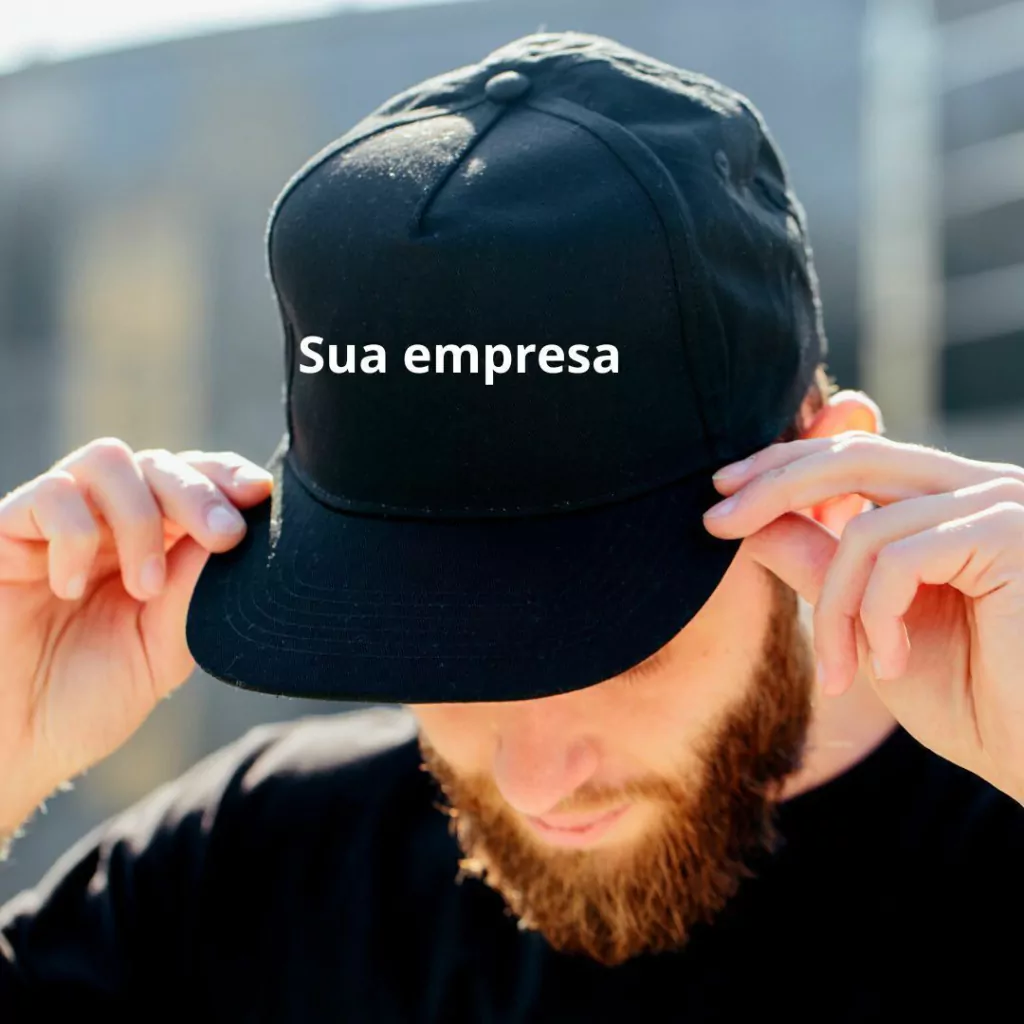 boné estampado personalizado