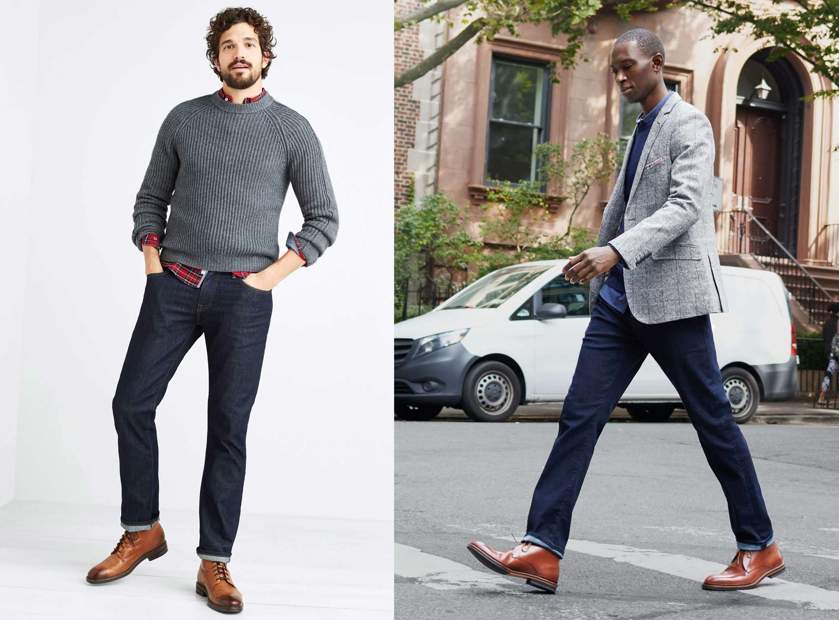 bota urbana masculina salto