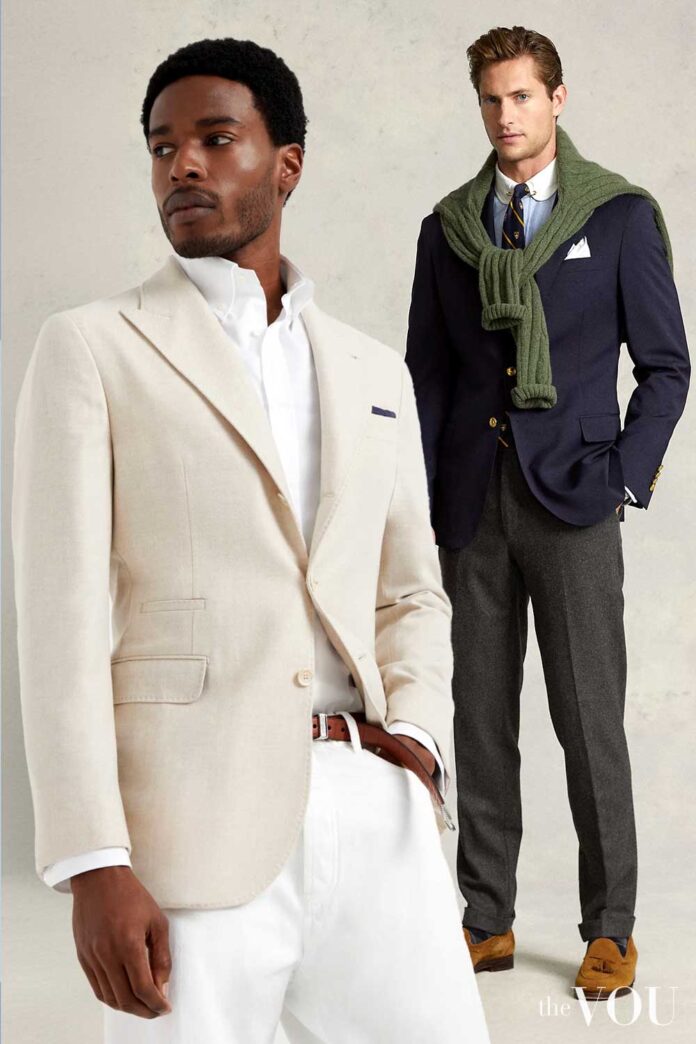 traje social flexível homem