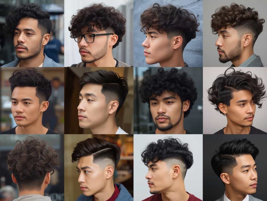 cabelo 3B masculino