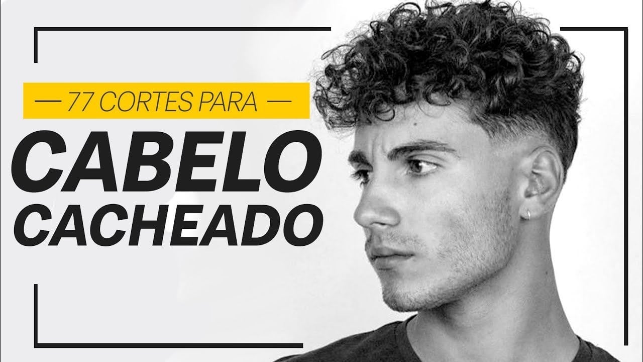 como cuidar cabelo cacheado homem