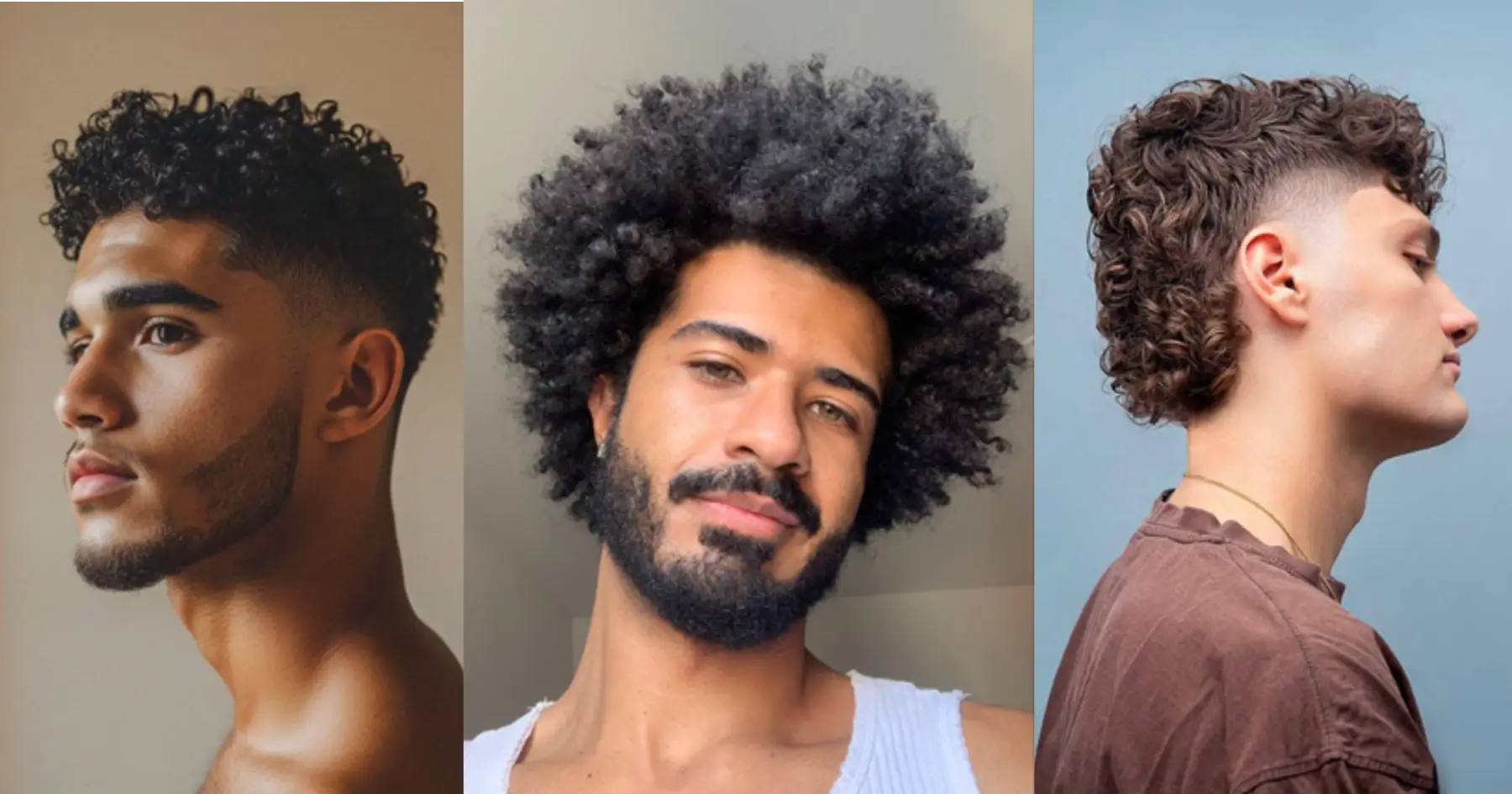melhores cortes cabelo cacheado masculino