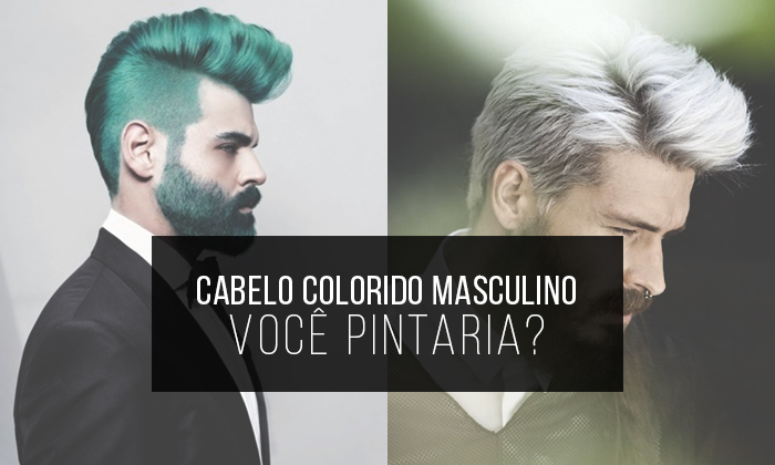 platinado masculino curto