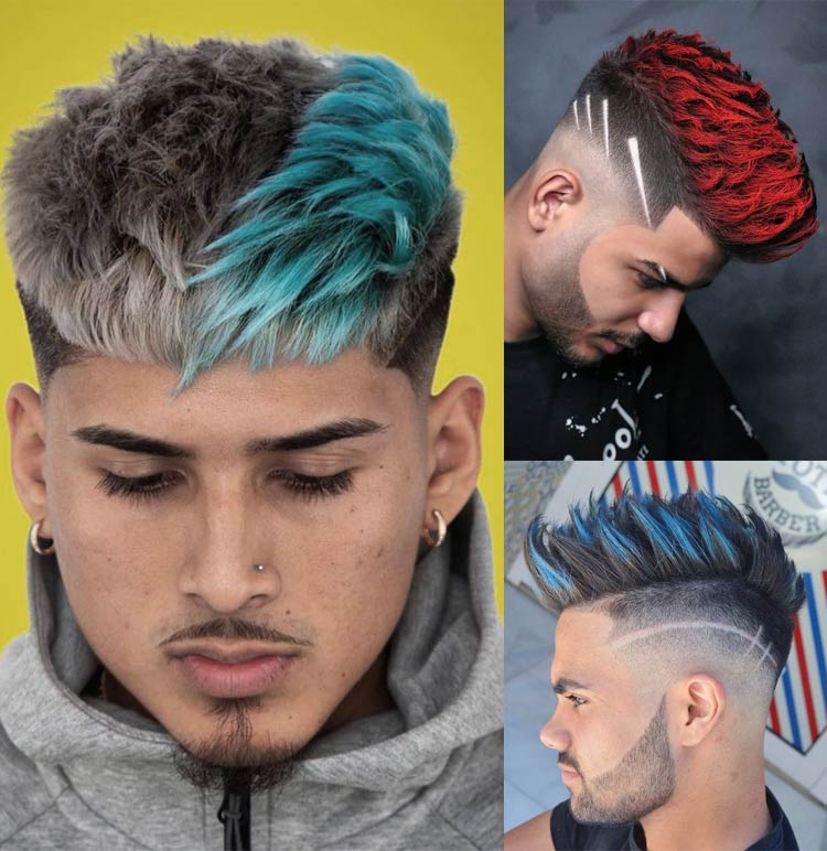 cabelo pastel masculino