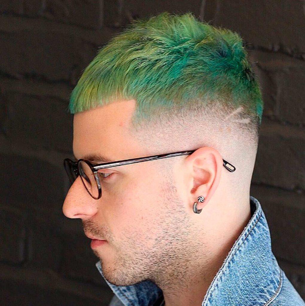 hair design masculino colorido