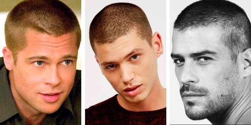 corte masculino para rosto quadrado