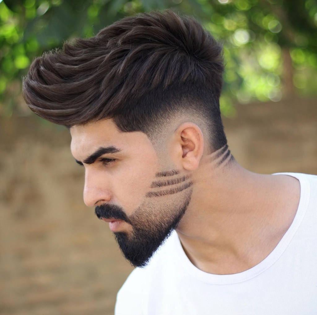 barba mid fade