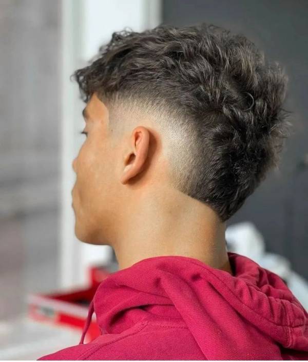 cabelo com volume masculino