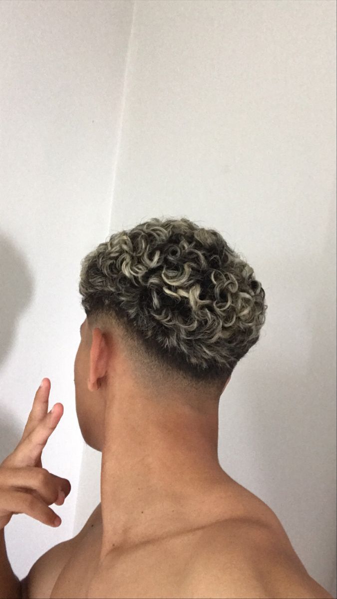 luzes platinadas masculinas