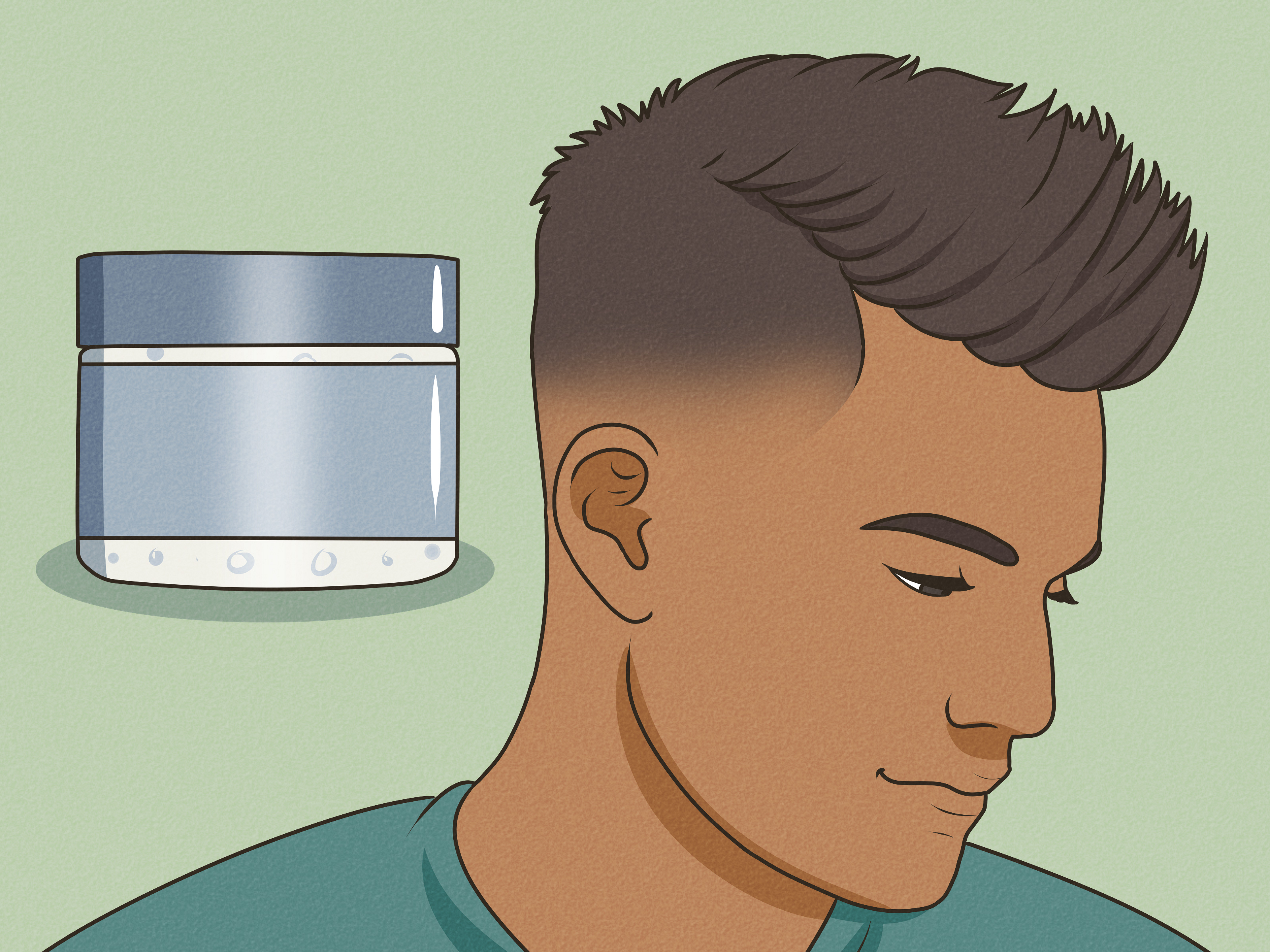 penteado para cabelo liso masculino