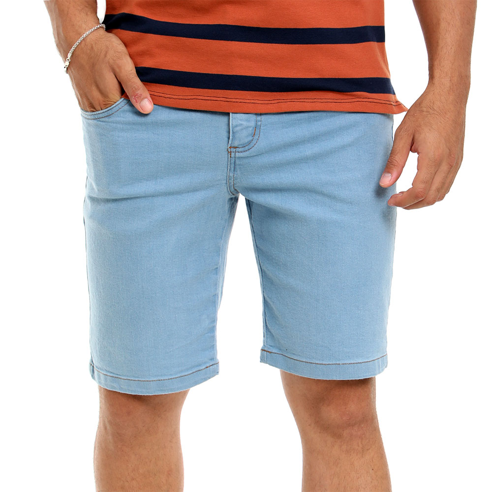 looks com calça azul clara masculina