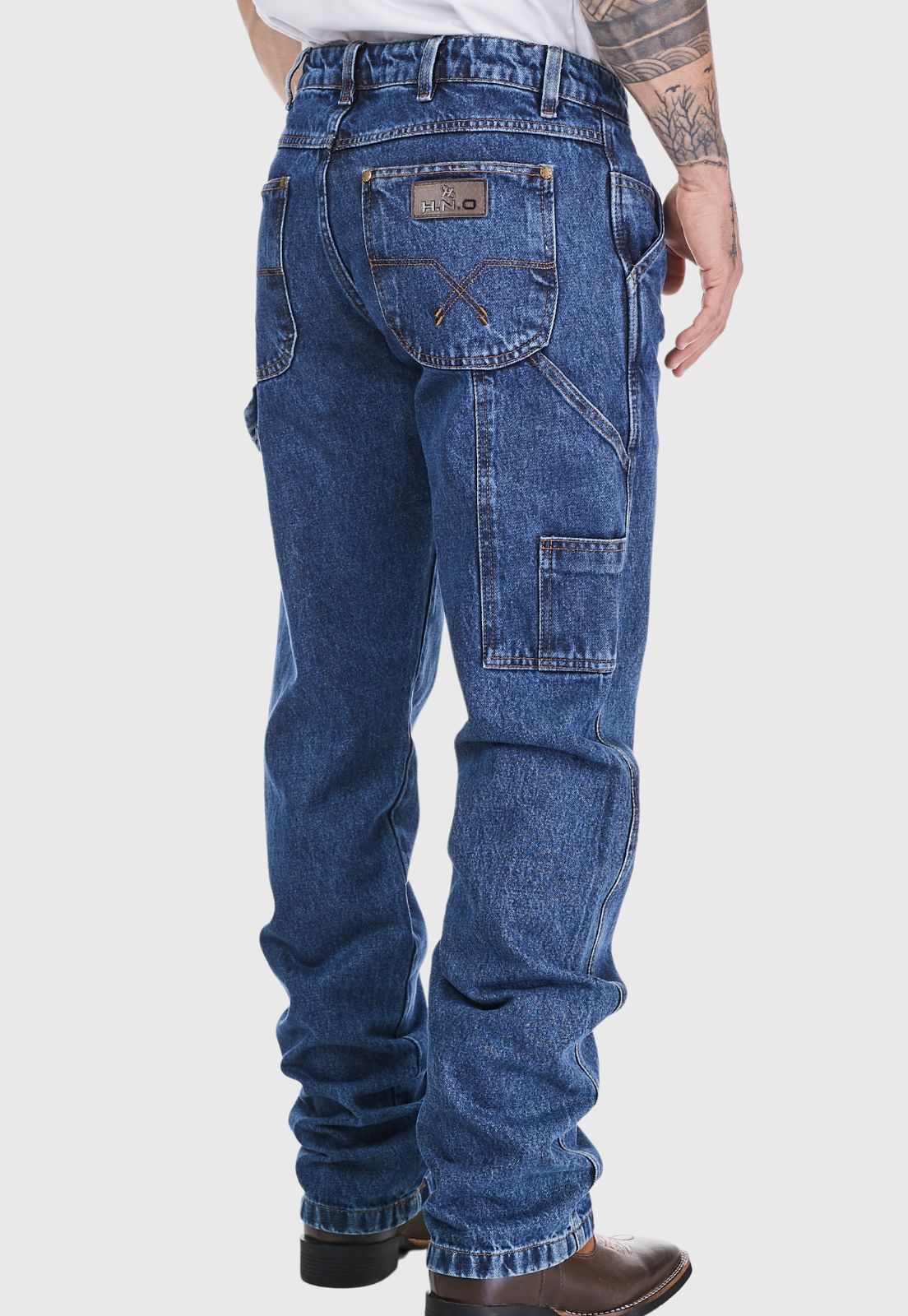 calça jeans masculina reta
