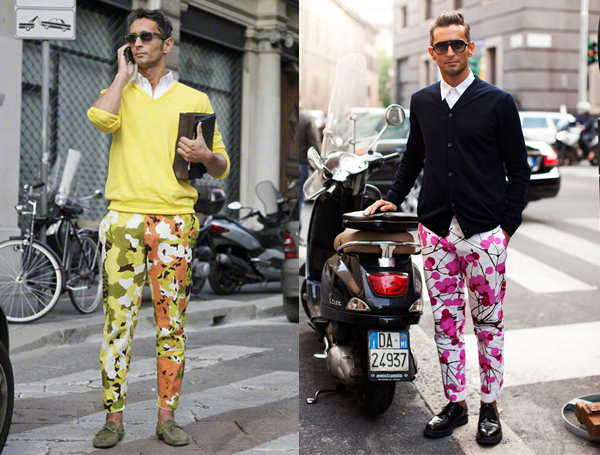 calça estampada masculina streetwear