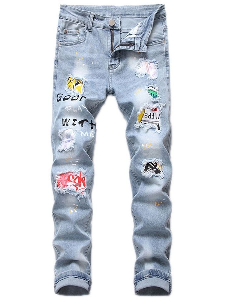 calça estampada masculina oversized