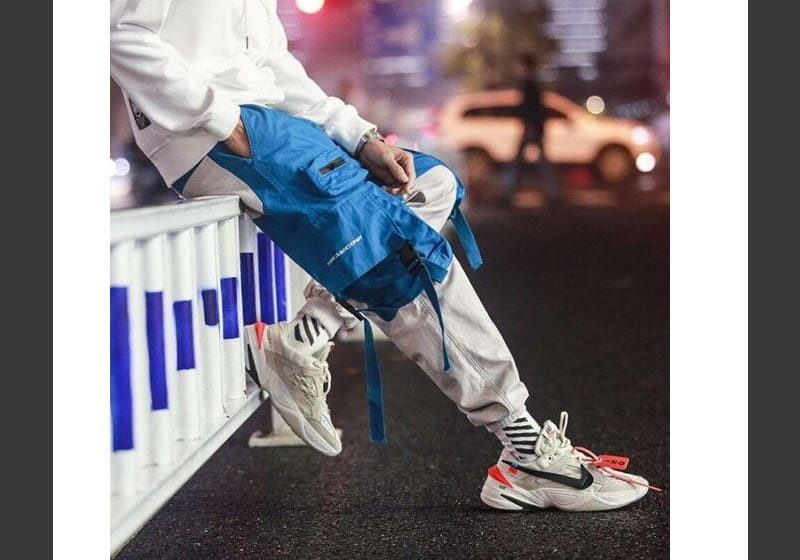 como usar Air Force 1 com calça