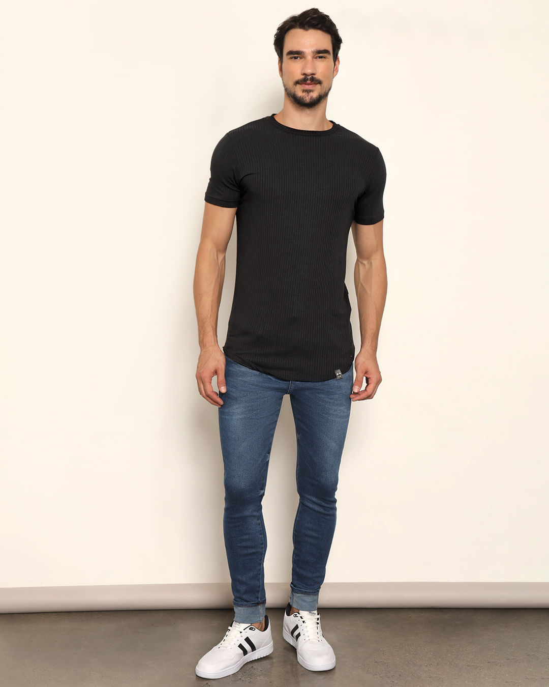 pinroll calça masculina