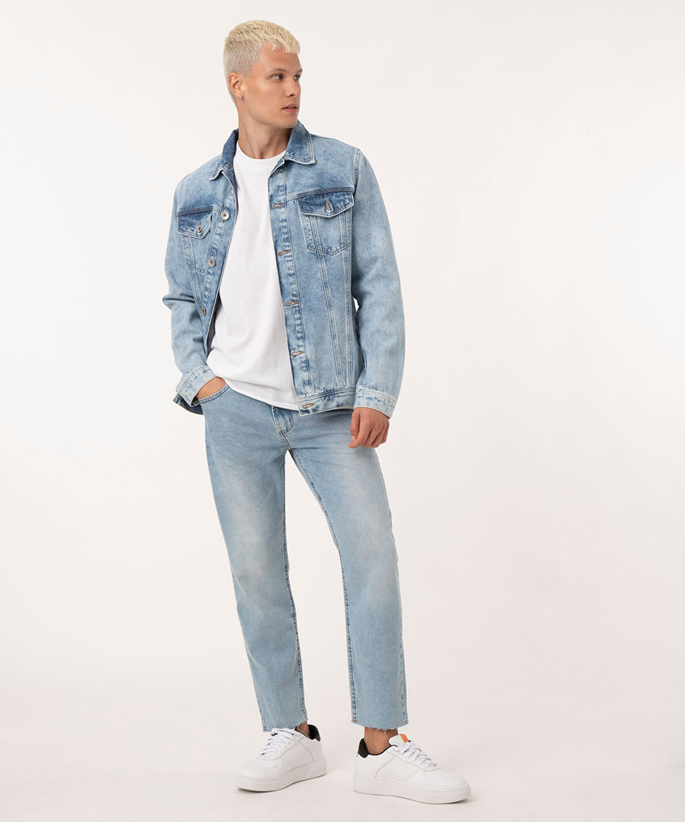 pinroll calça masculina