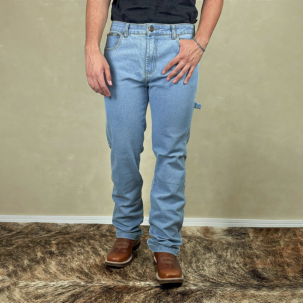 calça cargo masculina larga