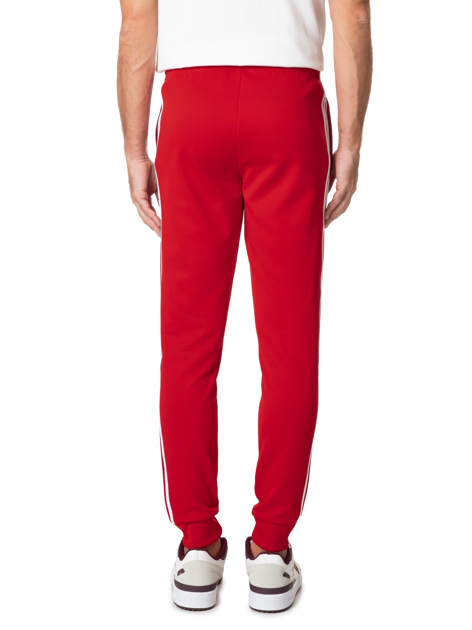 calça social masculina marsala