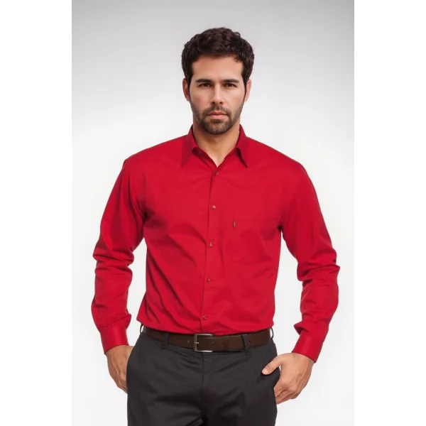 calça alfaiataria masculina vermelha