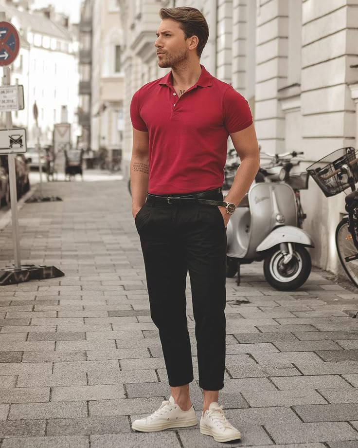 calça masculina cor vinho