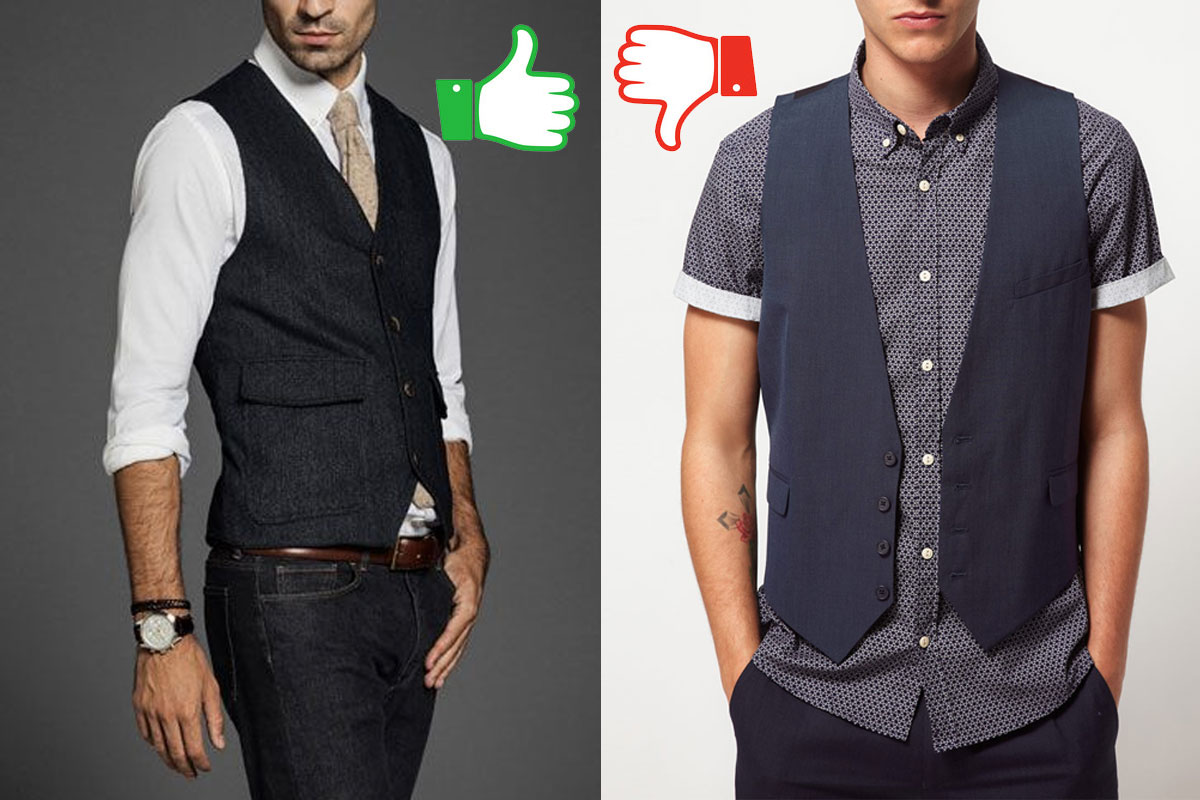 colete masculino bege