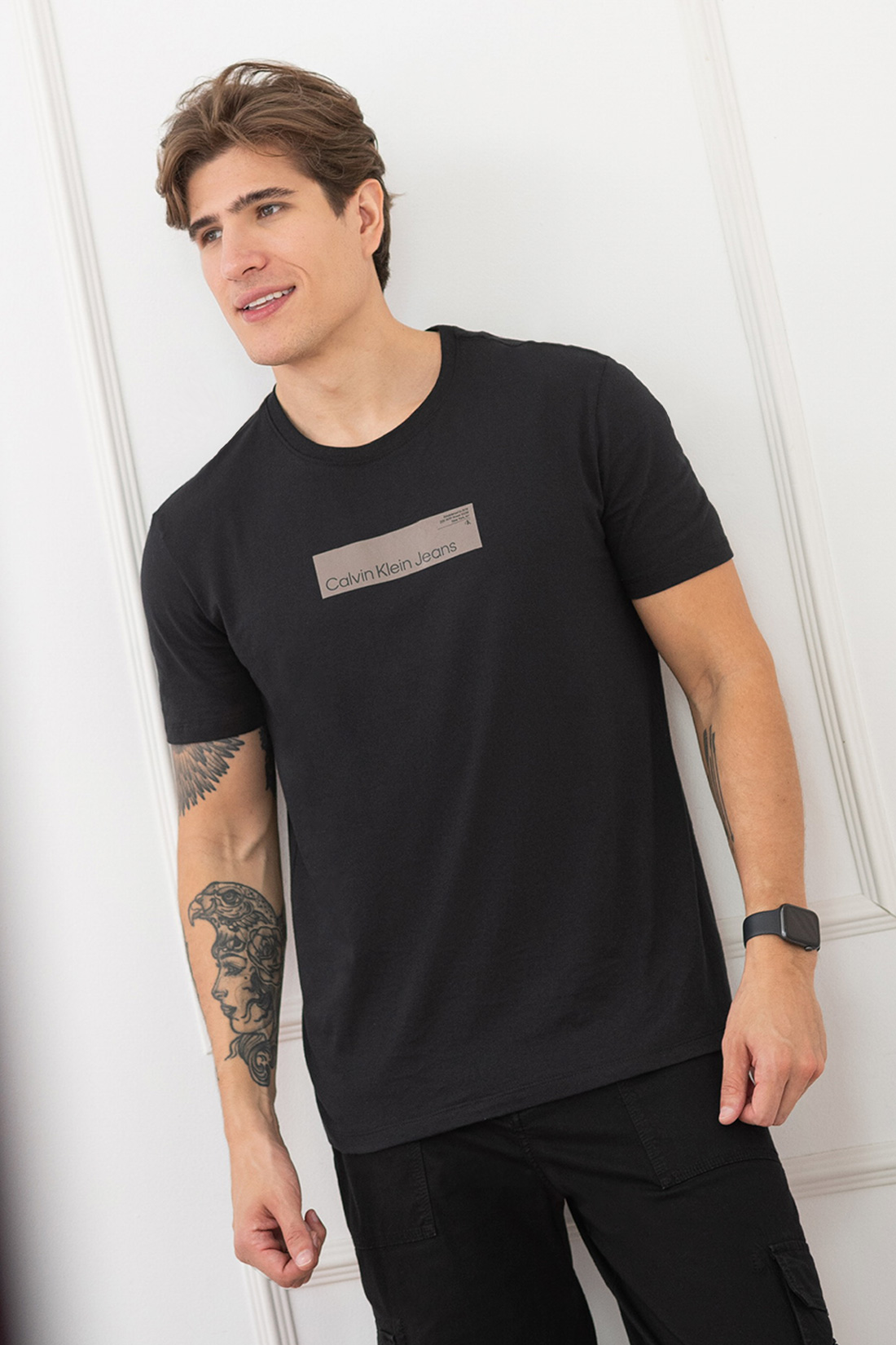 calvin klein jeans camiseta masculina