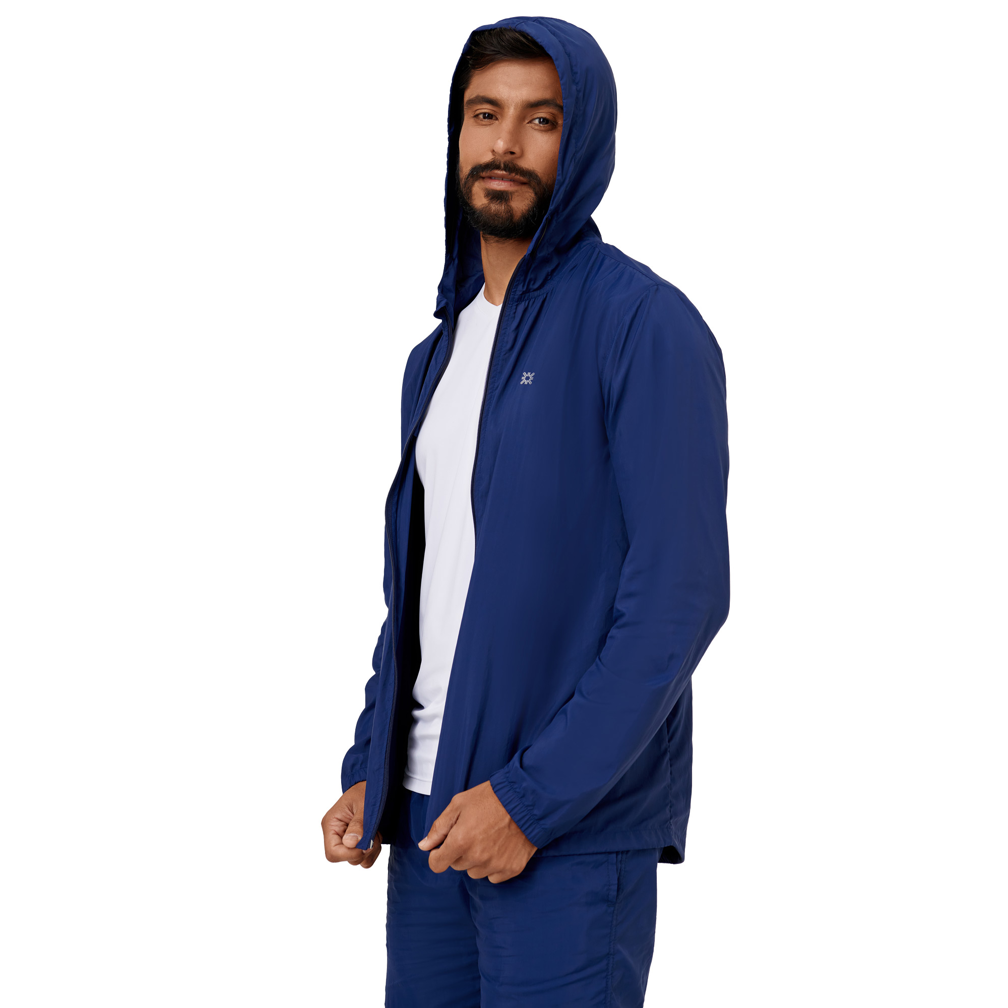 jaqueta corta vento uv masculina