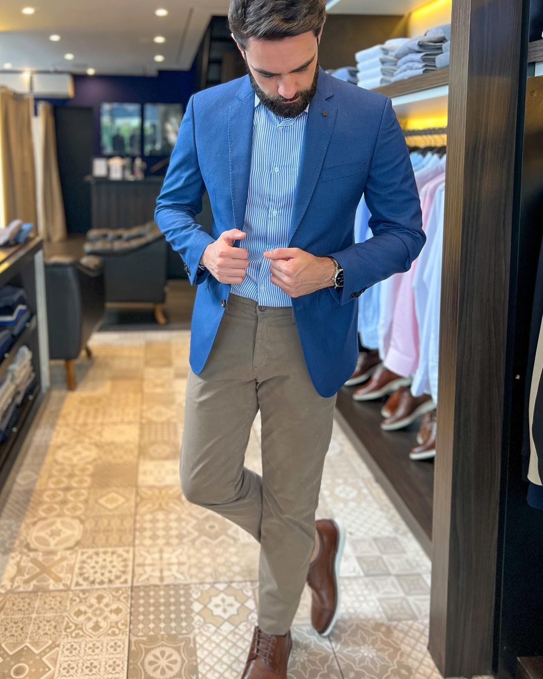 esporte fino masculino formatura