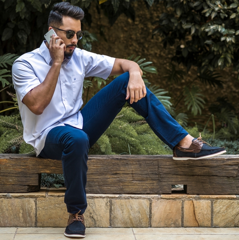 como montar look esporte fino masculino