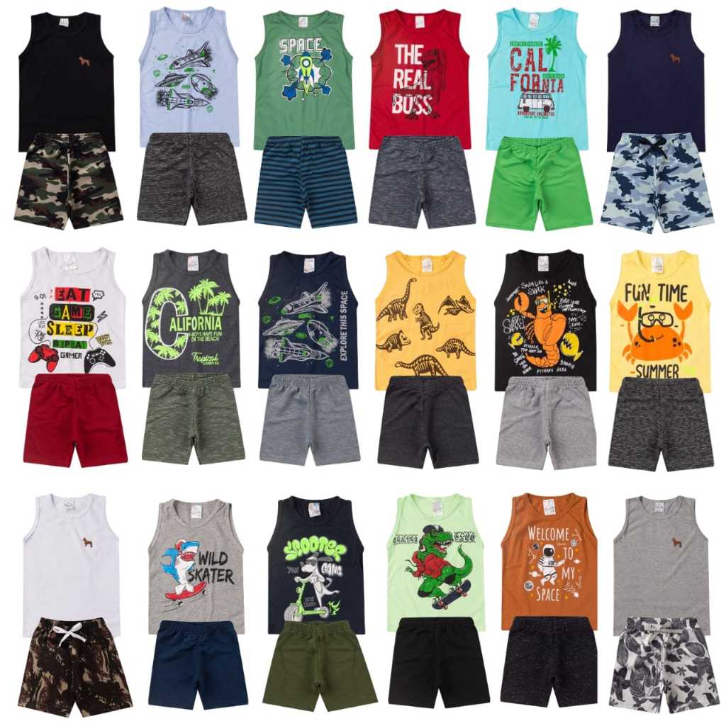 conjunto masculino streetwear calor