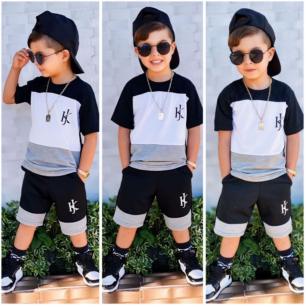 conjunto masculino praia