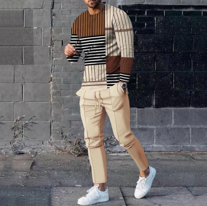 conjunto masculino para viajar