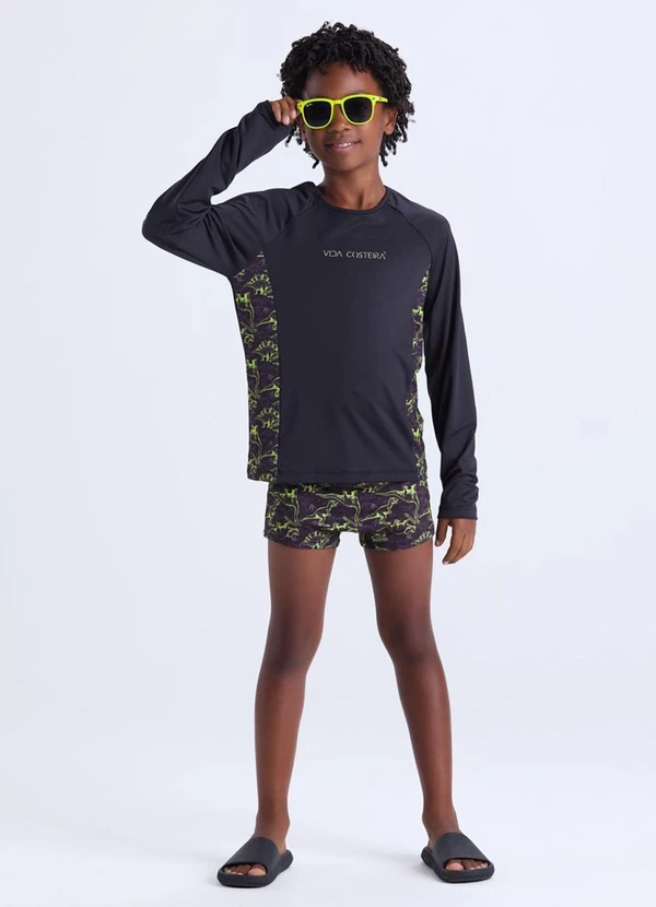 kit camisa e bermuda masculina
