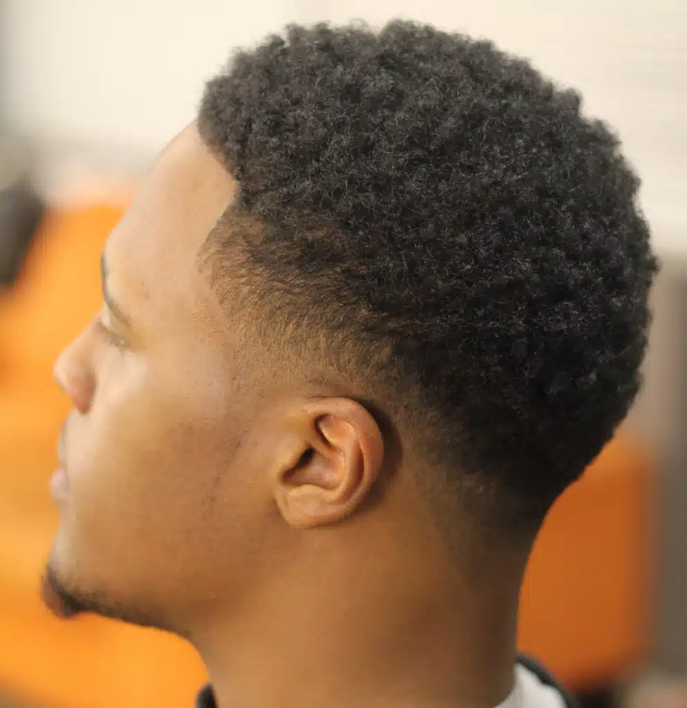 taper fade masculino