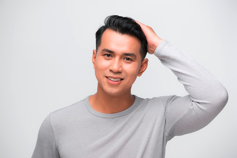 corte degradê masculino