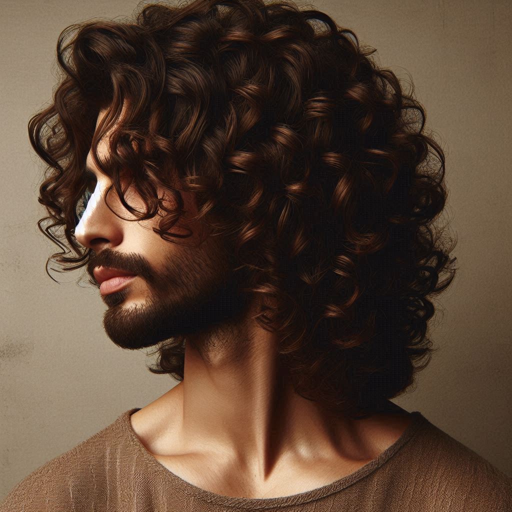 finalização cabelo cacheado masculino