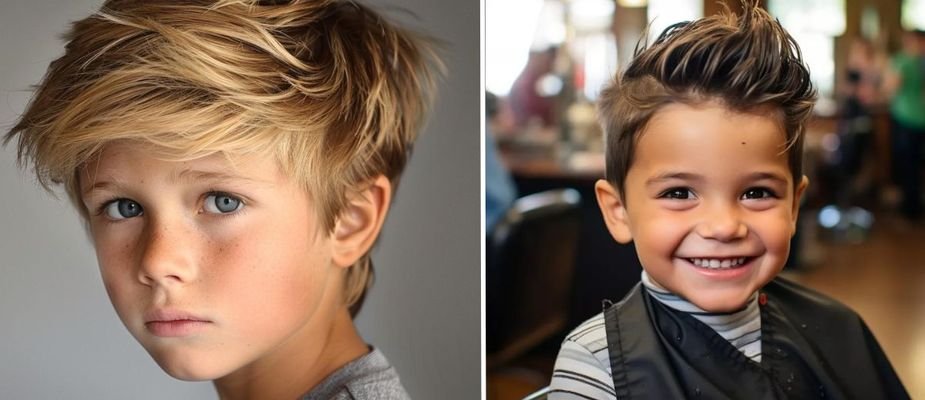 corte infantil na tesoura