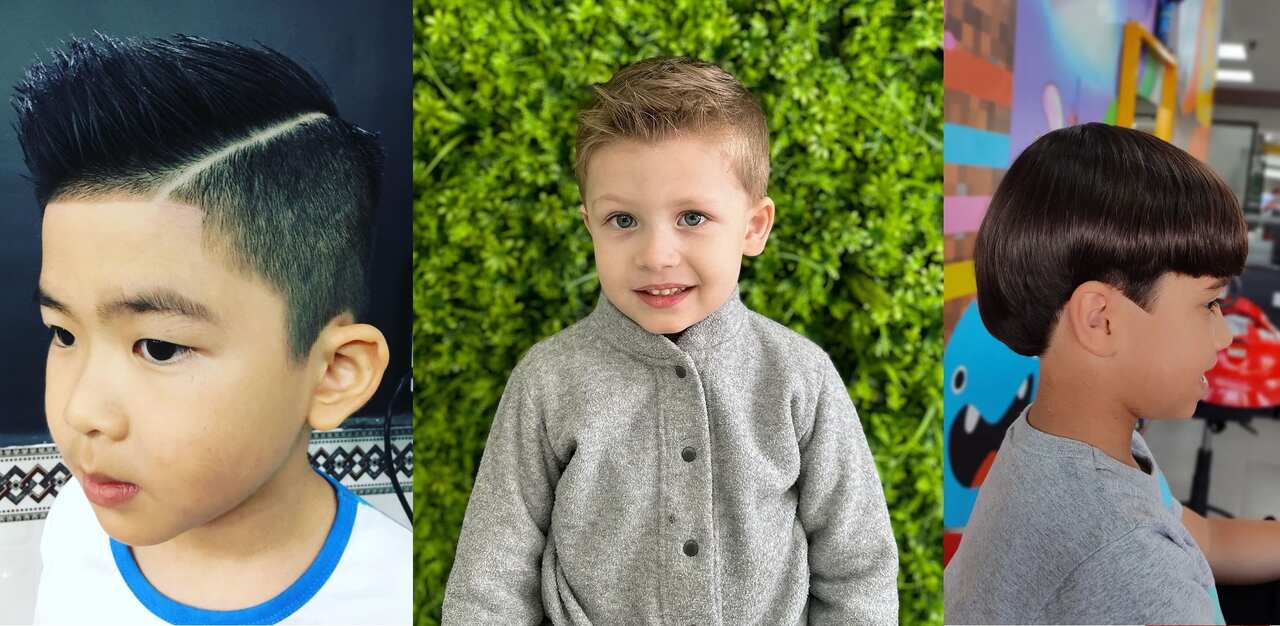 corte infantil na tesoura